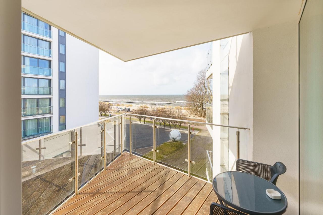 Z Widokiem Na Morze Z Aneksem Kuchennym I Basenem Ultra Marine Apartment Kolobrzeg